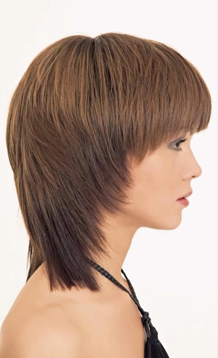 Прическа спереди короткие сзади длинные женские Pin by 49 on Прически Haircuts for medium length hair, Long hair color, Layered 