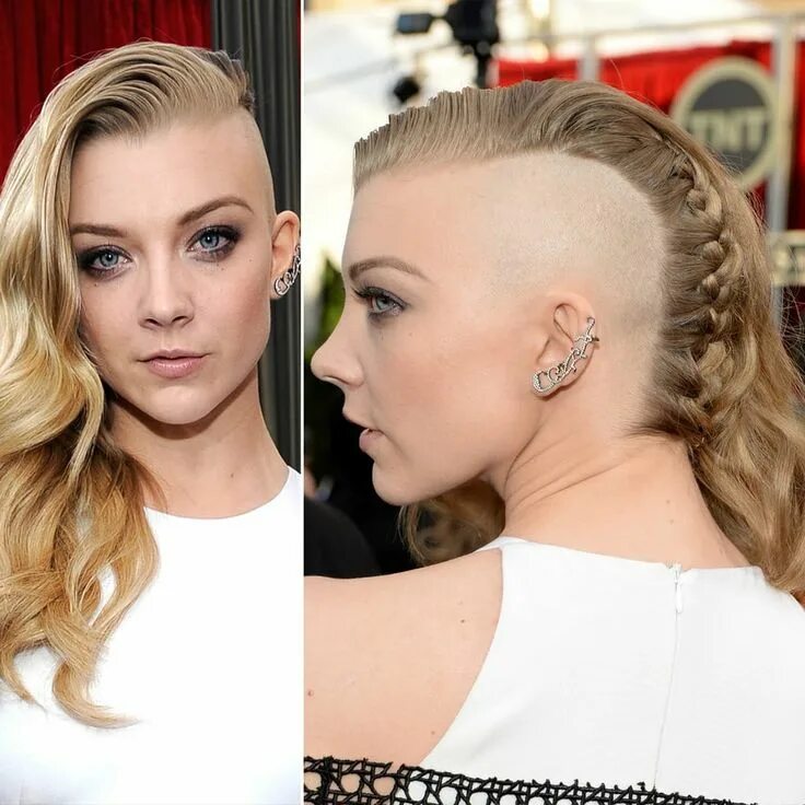 Прическа спереди женская Pin by Chicken Cho on Cinematic Beauty Natalie dormer hair, Undercut hairstyles,