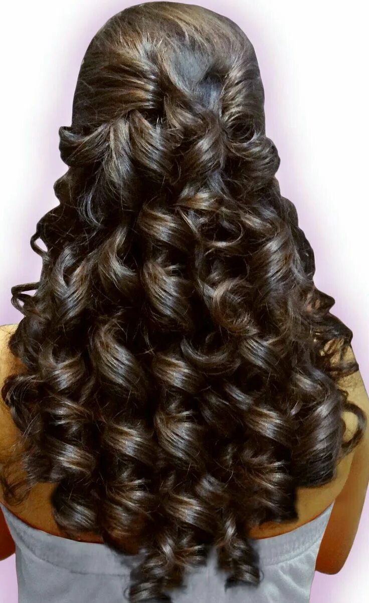 Прическа спиральки на средние волосы Pin on various ringlets Big curls for long hair, Front hair styles, Quince hairs