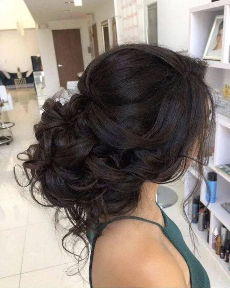 Прическа средние черные волосы Quince Hairstyle in 2022 Quince hairstyles, Long hair styles, Hair styles