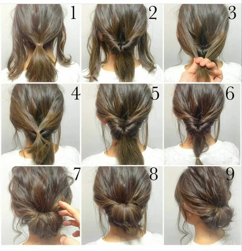 Прическа средние волосы женская простая 33 Most Popular Step By Step Hairstyle Tutorials - The Cuddl Long hair styles, E