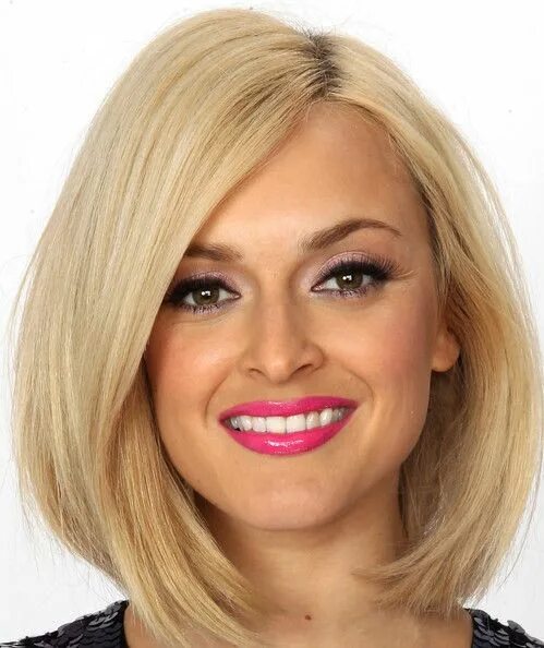 Прическа средний боб фото Fearne Cotton Mid-Length Bob Haarschnitt, Frisur dicke haare, Bob frisur