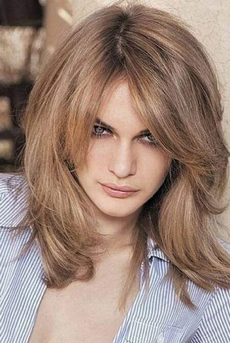 Прическа средний каскад фото Best Medium Length Hairstyles for Women Medium length hair with layers, Shoulder