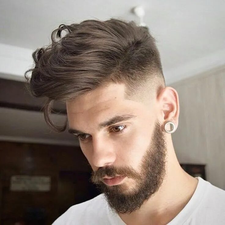 Прическа средний стильный 49 New Hairstyles For Men For 2018 Cabello para hombre, Mejores cortes de cabell