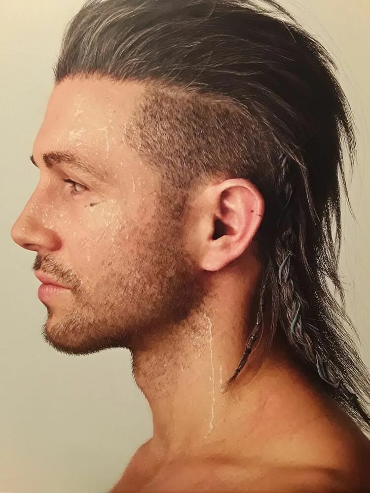 Прическа сверху длинные сбоку коротко мужская Pin on ท ร ง ผ ม Mohawk hairstyles men, Undercut long hair, Long hair styles men