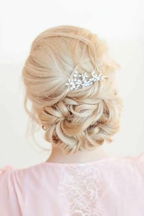 Прическа светлые волосы прически фото 20+ coiffures de mariage élégant #elegantweddinghairstyles Elegant wedding hair,