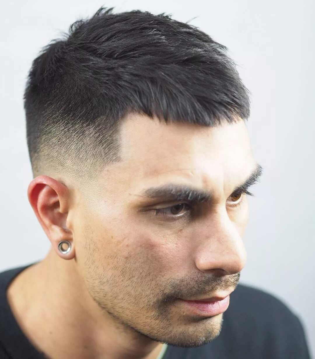 Прическа цезарь короткая мужская стрижка Pin on 男 士 短 髮 High fade haircut, Fade haircut, Taper fade haircut