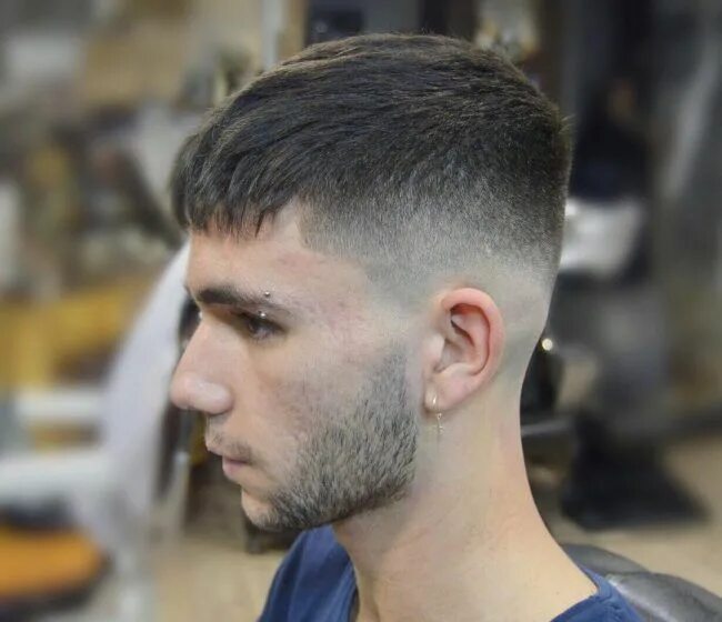 Прическа цезарь мужская Caesar Haircut 44 Männer frisur kurz, Haarschnitt männer, Bärte und haare