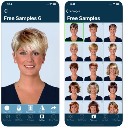 Прическа тест по фото demanda Turista Mus short hair app free Trágico Distante Artista