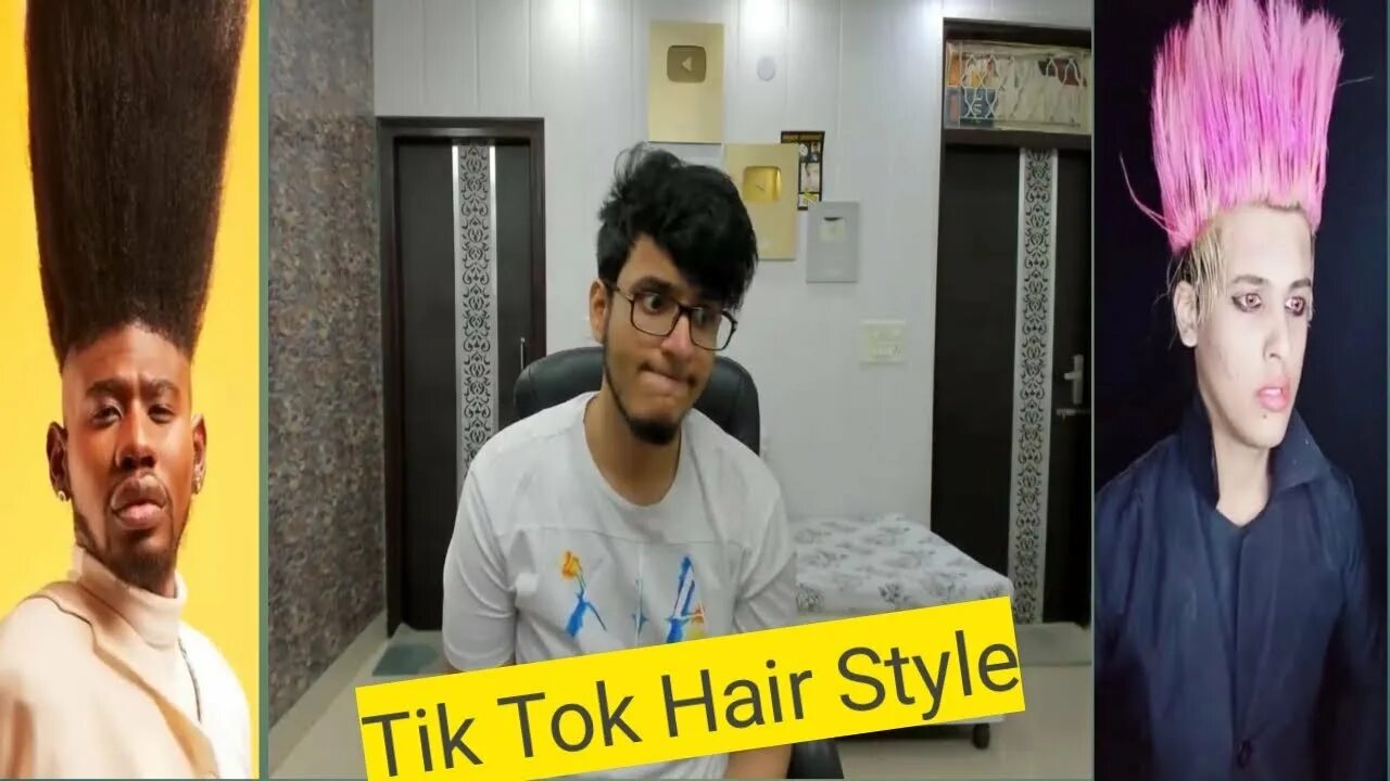 Прическа тик ток женская Pakistani reaction on TikTok Hairstyles Tik tok Hairstyles New HairCut Funniest 