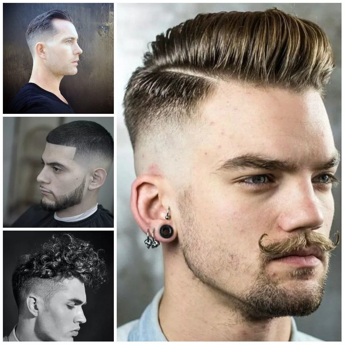 Прическа тройка мужская Men’s Hairstyles Haircuts, Hairstyles 2016 / 2017 and Hair colors for short. Män