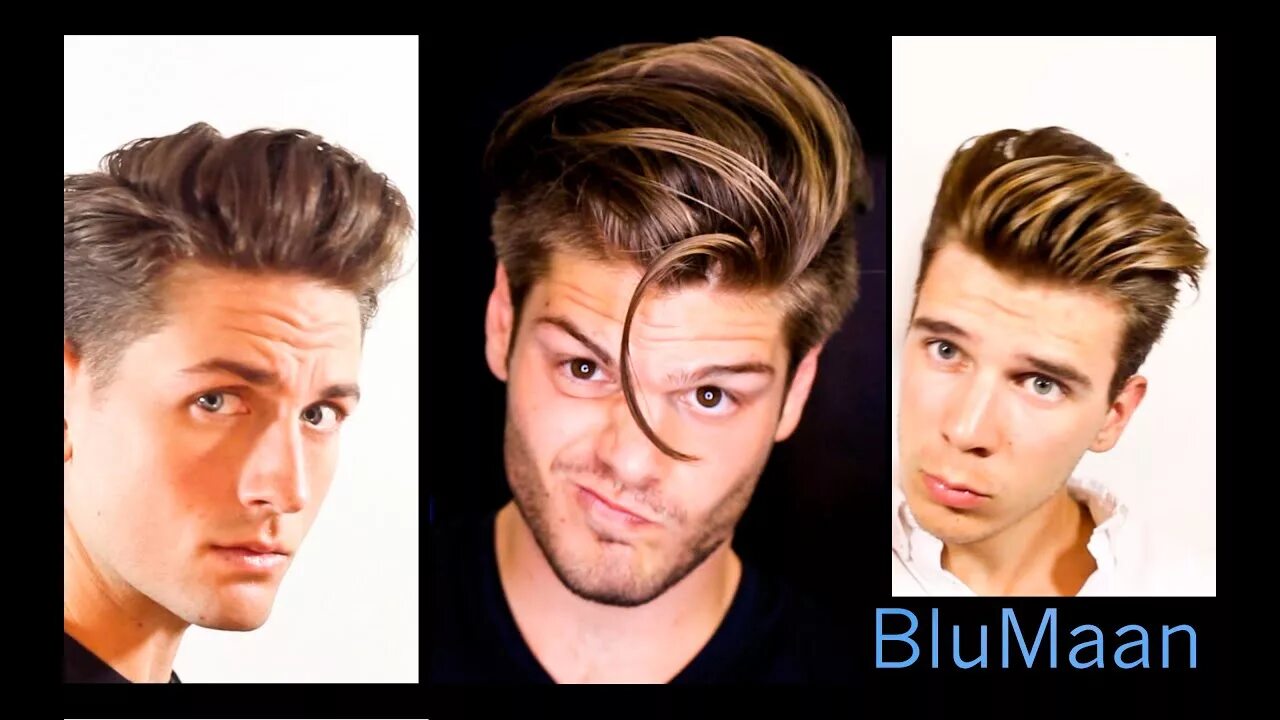 Прическа тройка мужская Mens Hair: 3 Different Hairstyles 3 Different Hair Types - YouTube