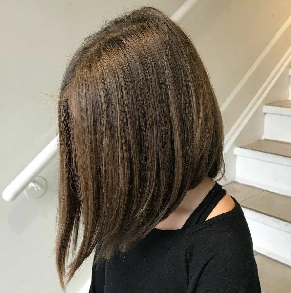 Прическа удлиненное каре без челки для подростка 50 Cute Haircuts for Girls to Put You on Center Stage Girl haircuts, Kids hair c