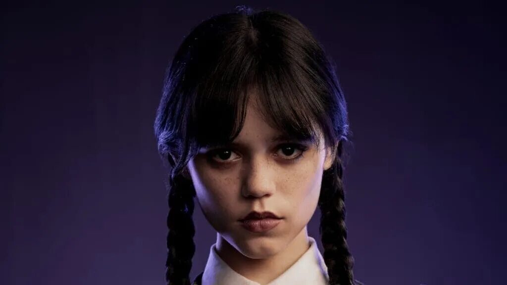 Прическа уэнсдей для девочки See Jenna Ortega as Wednesday Addams in Netflix Series First Look (Video)