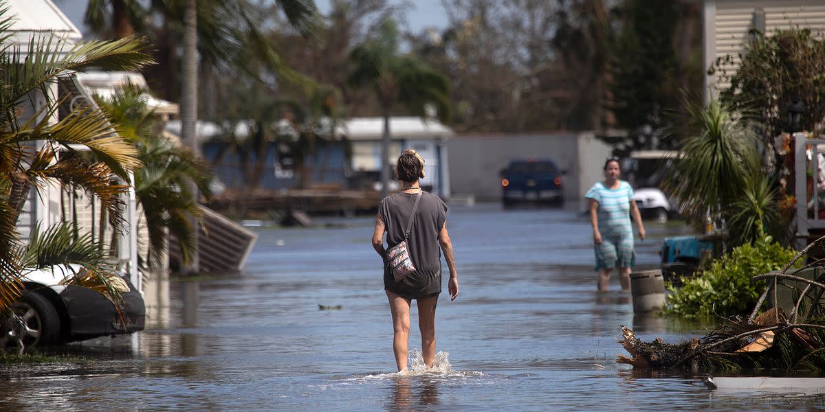 Прическа урагана Deadly Bacteria Cases Hit 12-Year High In Florida Following Hurricane Ian