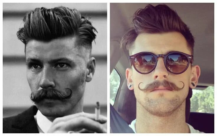 Прическа усы 9 Best Moustache Styles You Should Try