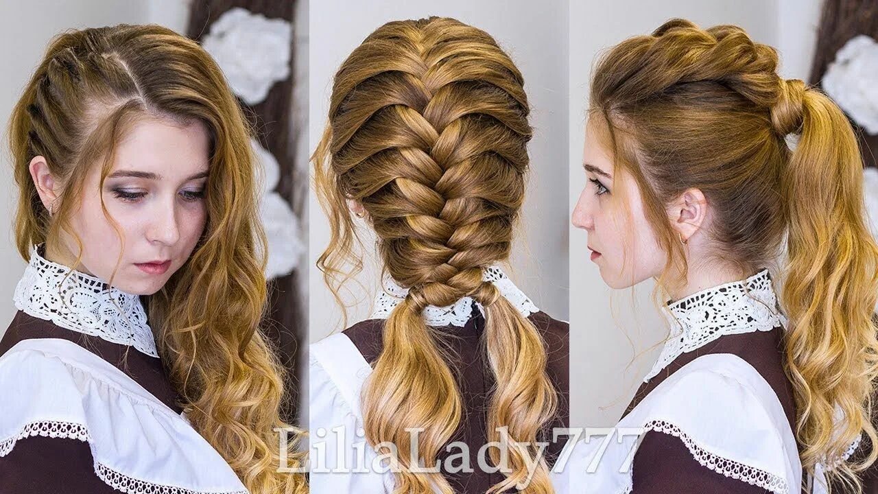 Прическа в музыкальную школу Прически в школу.Прически на 1 сентября.Hairstyle for school Hair styles, Hair, 