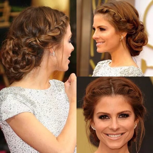 Прическа в ресторан на средние волосы Mini Braid Wrapped High Bun Bridesmaid hair, Hair beauty:cat, Braided hairstyles