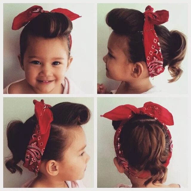 Прическа в ретро стиле для девочки Rachel Reid on Instagram: "Zahria's retro hairdo! #hairdonebyme #toddlerhair #to