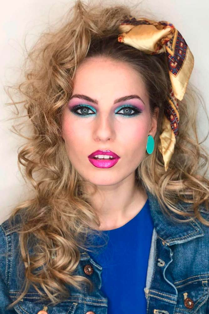 Прическа в стиле 90 х фото The 80s Are Back In Town: Nostalgic 80s Hair Ideas To Steal The Show 80s hair an