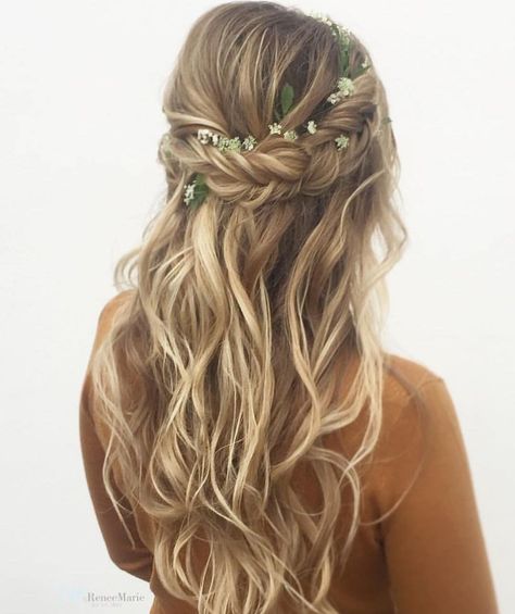 Прическа в стиле бохо на длинные волосы 10 популярных идей на тему "rustic bridal hair" для вдохновения