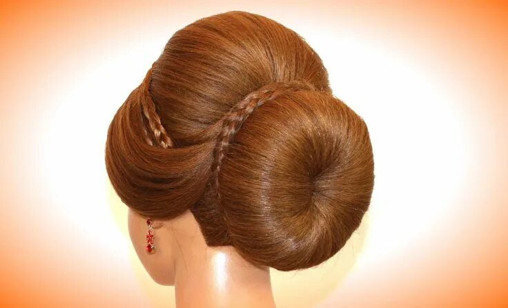 Прическа валик на длинные волосы Hairstyles for long hair. Updo hairstyles. Long hair styles, Hair updos, Hair vi