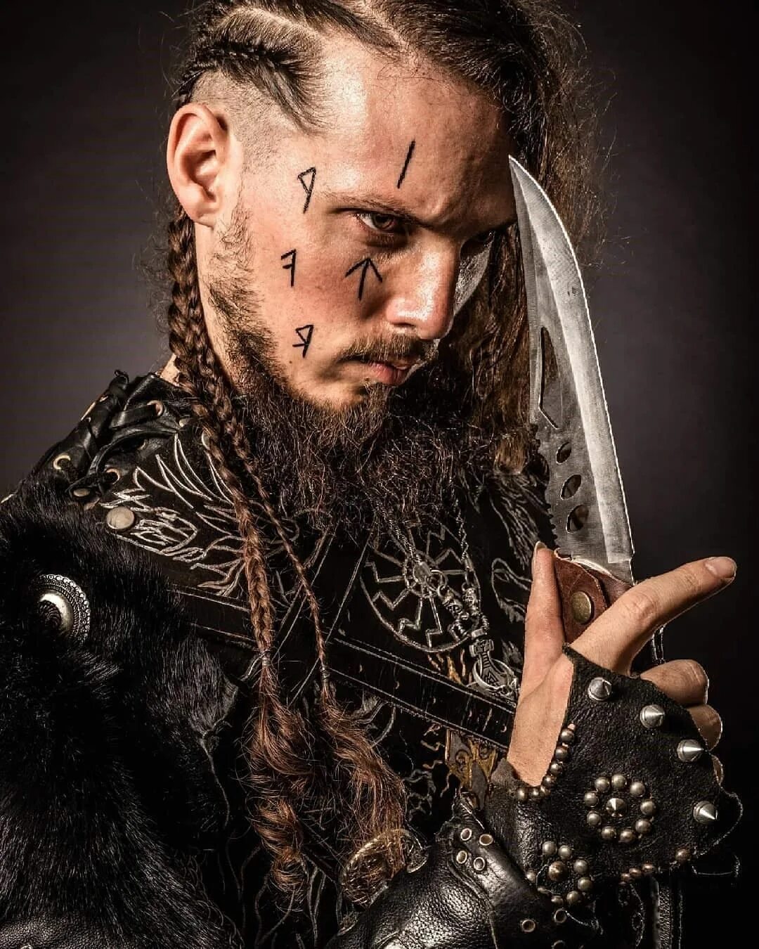 Прическа варриор Top 30 Best Viking Hairstyle Ideas For Men (2023 Update) Viking hair, Viking mak