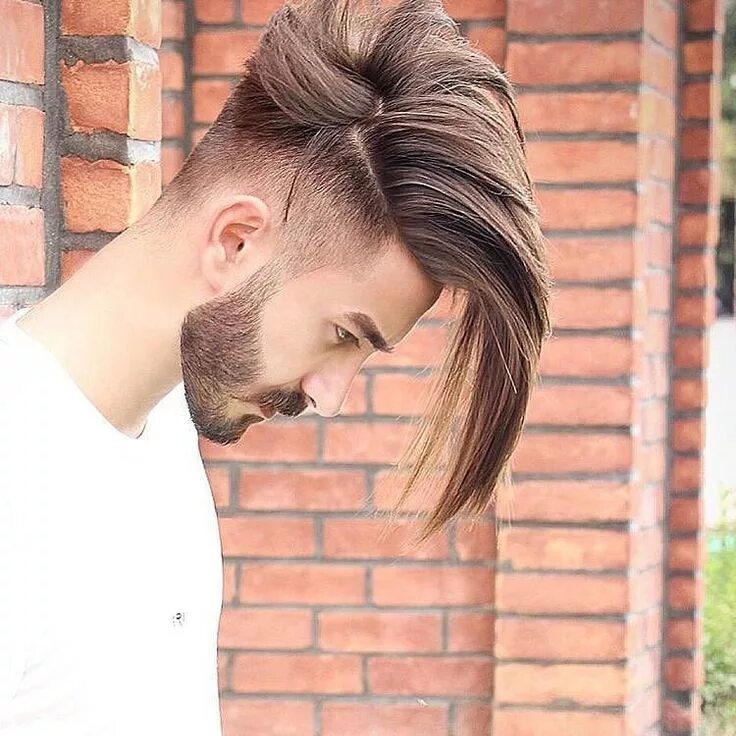 Прическа верх Pin em men's hairstyles