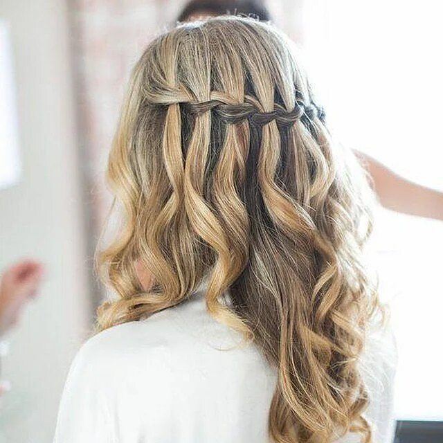 Прическа водопад A Comprehensive Guide to Every Gorgeous Braid From Pinterest Wedding hairstyles 