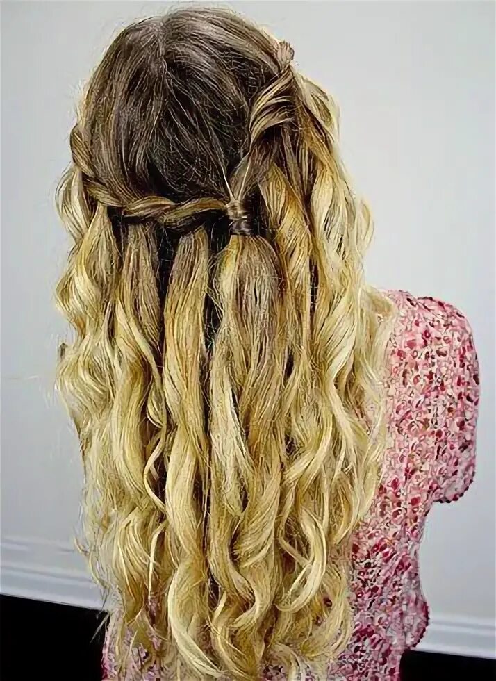 Прическа водопад на длинные волосы 28 Hairstyle ideas hairstyle, hair styles, long hair styles