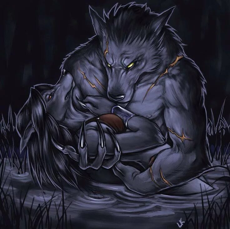 Прическа волчица мужская Pin by Brian Shtrosenberg on Wolves Fantasy wolf, Werewolf, Werewolf art