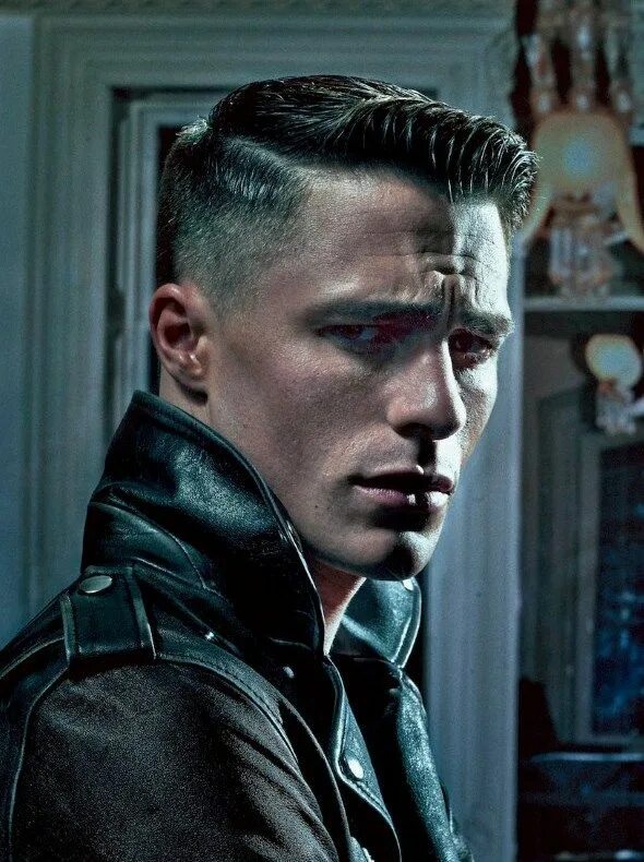 Прическа волк мужская Colton Haynes Mens hairstyles undercut, Side part haircut, Haircuts for men