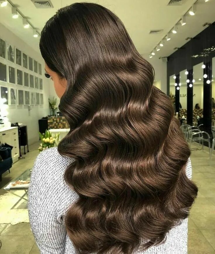 Прическа волны на длинные De De Tamela* ⚠ Follow Me For more Luxurious Pins ⚠ Hair styles, Long hair style