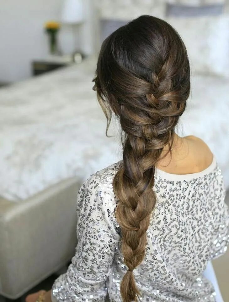 Прическа волос косичка Pin on Hair French braid hairstyles, Long hair styles, Weekend hair