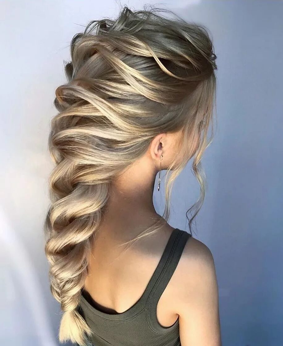 Прическа волос косичка Loved this braid by @hair_vera Long braided hairstyles, Easy homecoming hairstyl