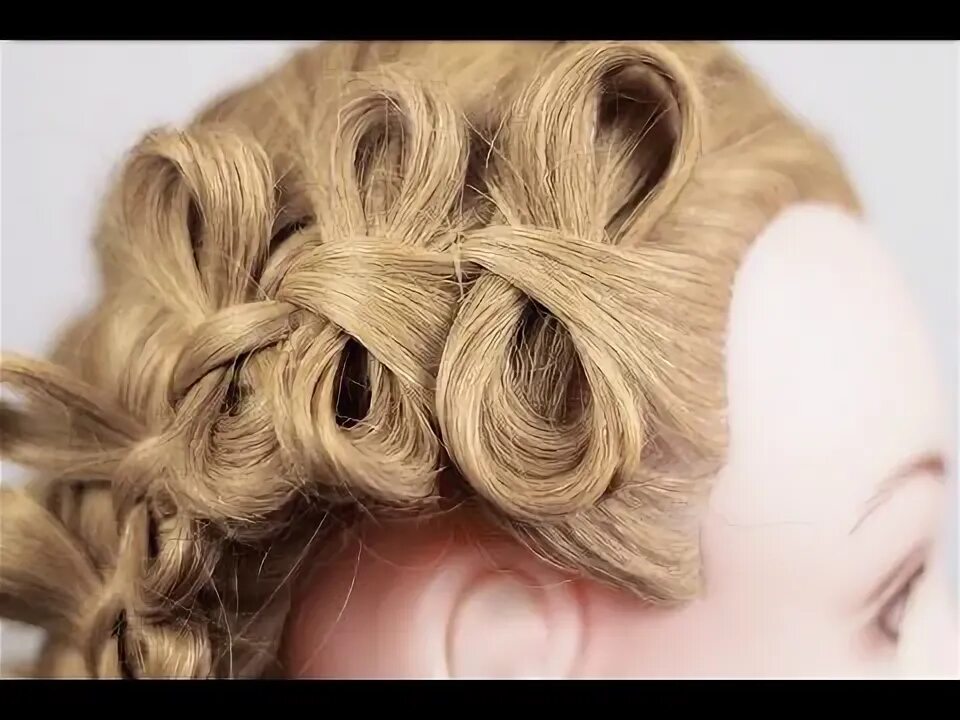 Прическа волос косичка Bow Braid Hairstyle. Плетение косичек бантиками Прически для вечернего выхода, С