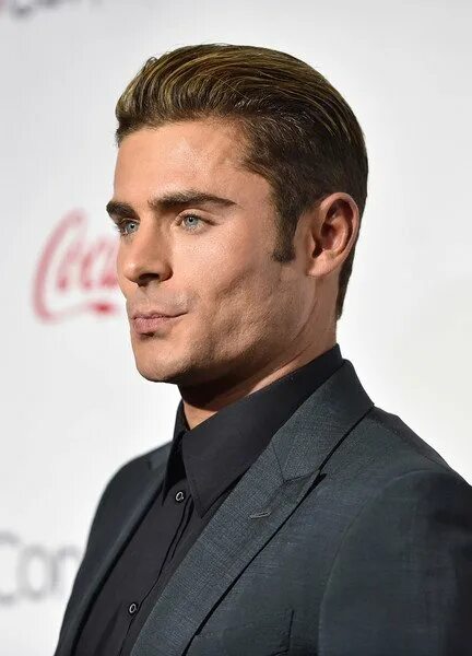 Прическа волосы назад slicked-back-zac-efron DAMAN hairstyles