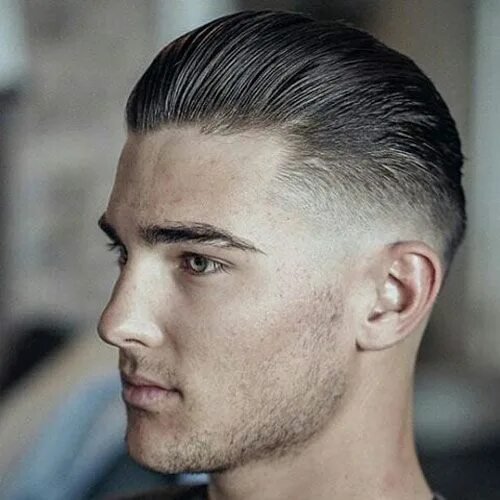 Прическа волосы назад мужчине 30 Simple, Low Maintenance Haircuts For Men (2023 Update) Cabello para hombre, C