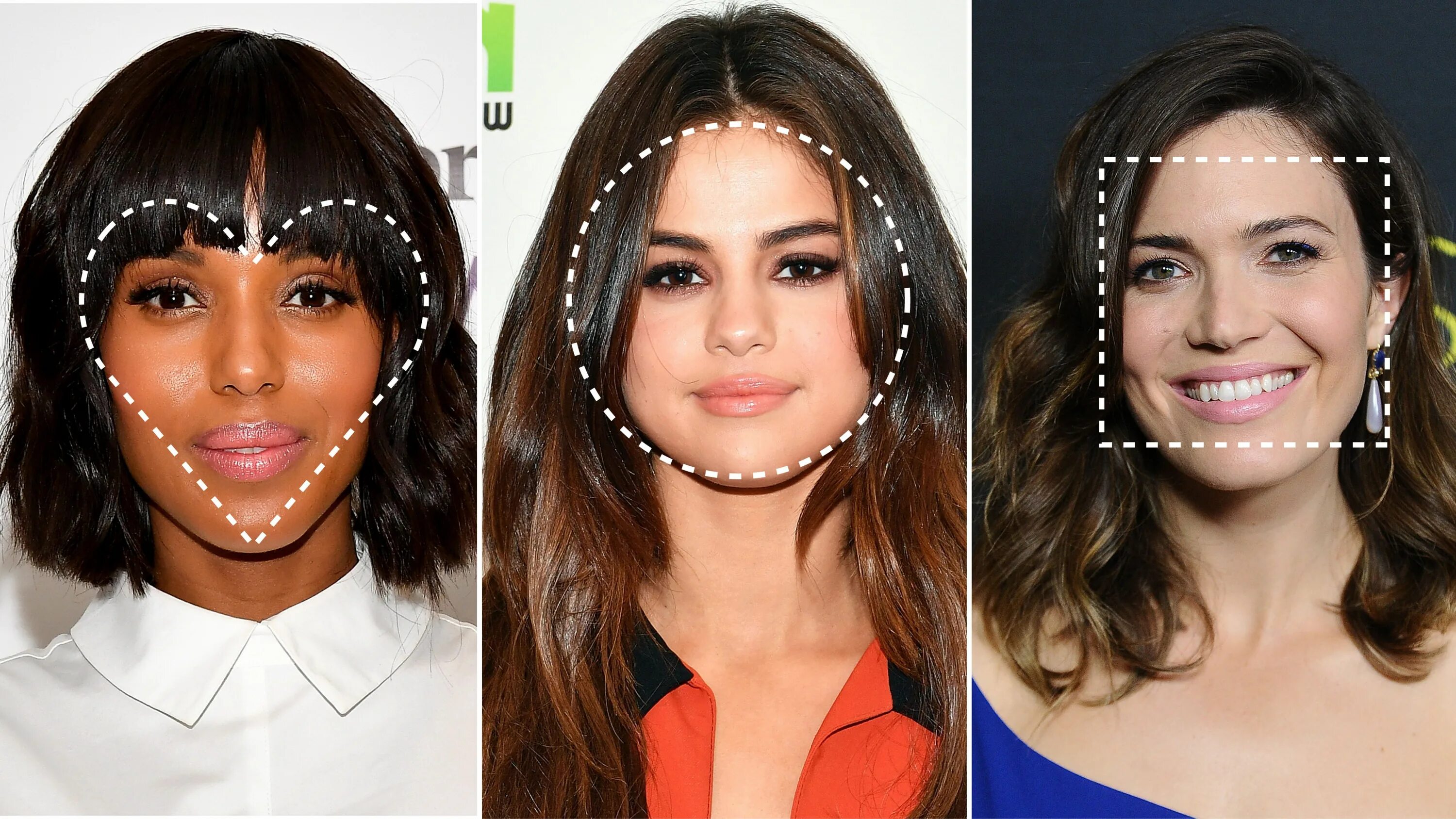 Прическа волосы подбородка Here's How to Figure Out Which Haircut Is Best for Your Face Shape Face shape ha