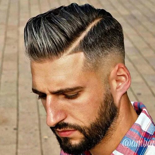 Прическа волосы с пробором Men's Hairstyles Today Cool short hairstyles, Short hair styles, Hipster haircut