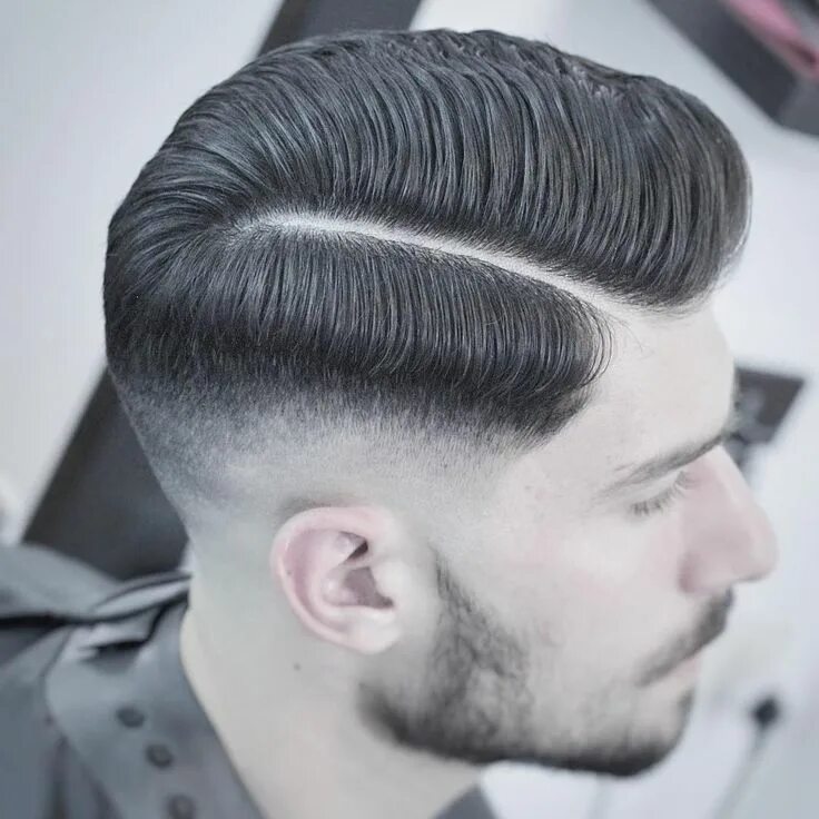 Прическа волосы с пробором 374 Likes, 10 Comments - MEN's HAIR Black Rose ✂ (@rio_black_rose) on Instagram: