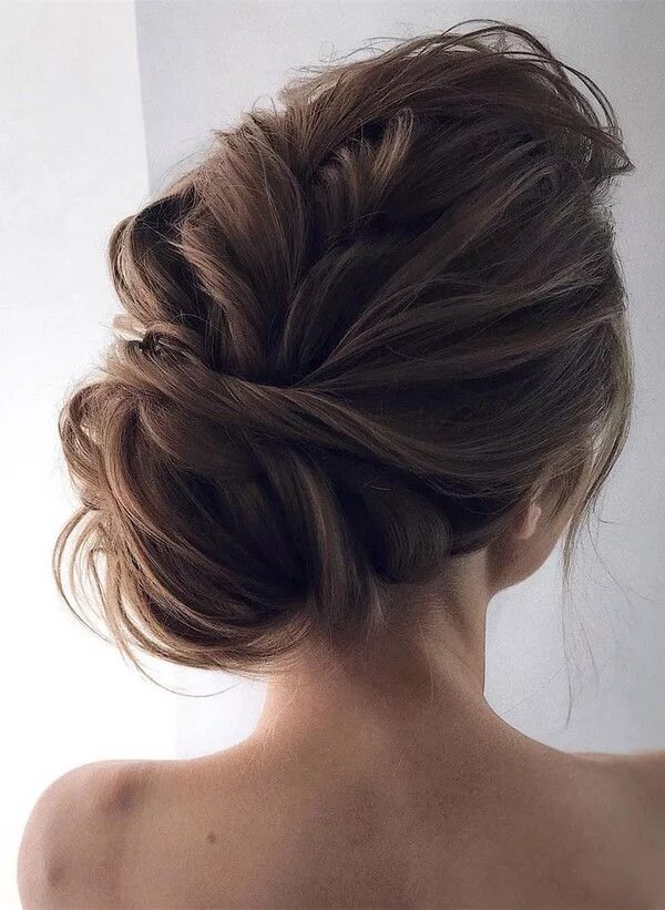 Прическа волосы собраны сзади ❤ 12 So Pretty Updo Wedding Hairstyles from TonyaPushkareva - Emma Loves Wedding