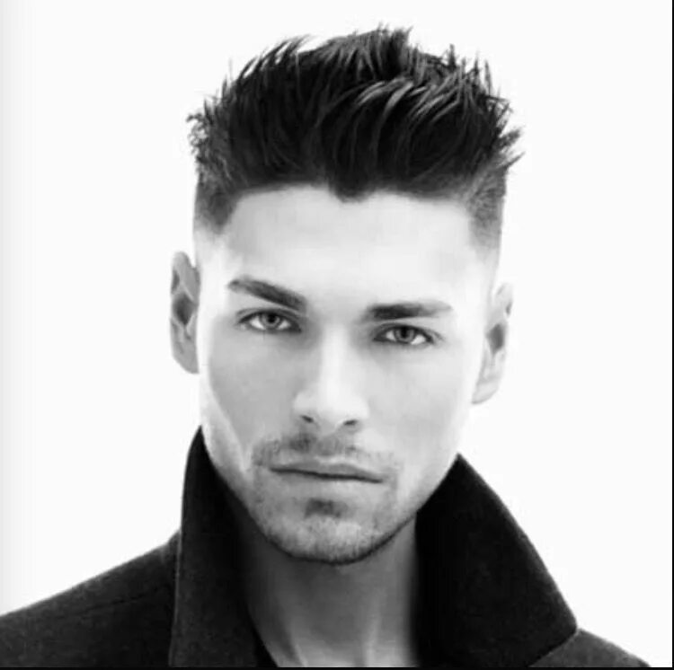 Прическа волосы вверх мужская Short separated quiff Medium length hair men, Trendy mens hairstyles, Haircuts f