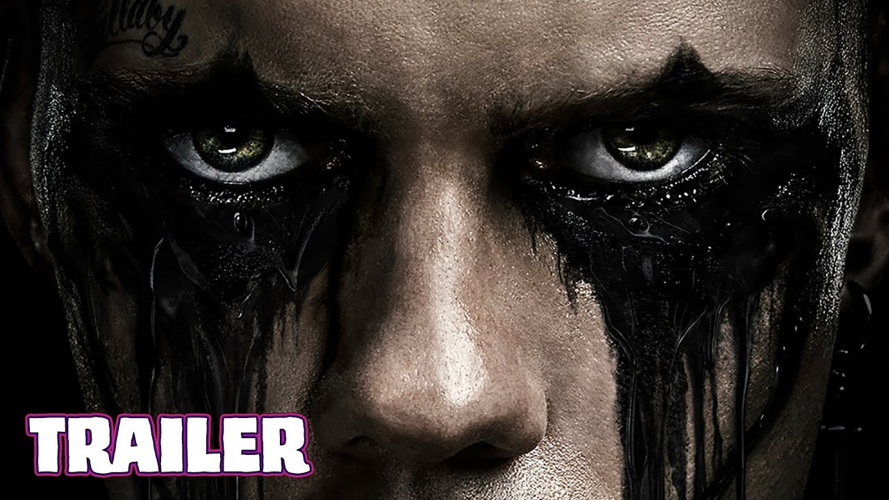 Прическа ворон 2024 THE CROW (2024) Official Trailer (HD) REMAKE Bill Skarsgård, FKA twigs - YouTube