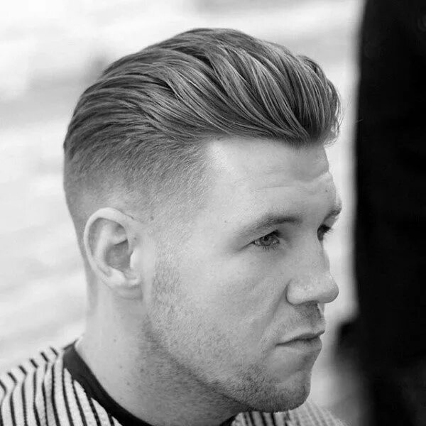 Прическа вперед Taper Fade Haircut For Men - 50 Masculine Tapered Hairstyles Tapered hair, Bleac