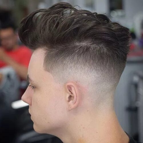 Прическа выбритый затылок мужская Pin on Haircuts for men