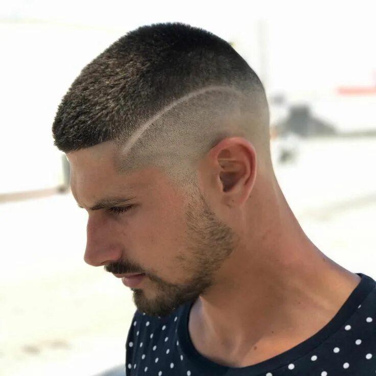 Прическа вырез мужская Pin on Buzz Haircut