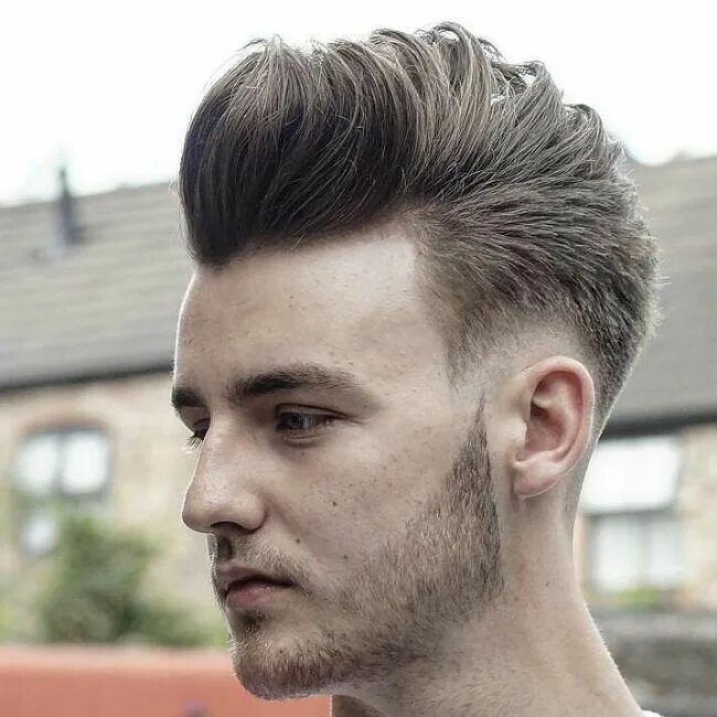 Прическа ястреб мужская Brush Up On Style Comb over fade, Mens hairstyles, Mens hairstyles fade