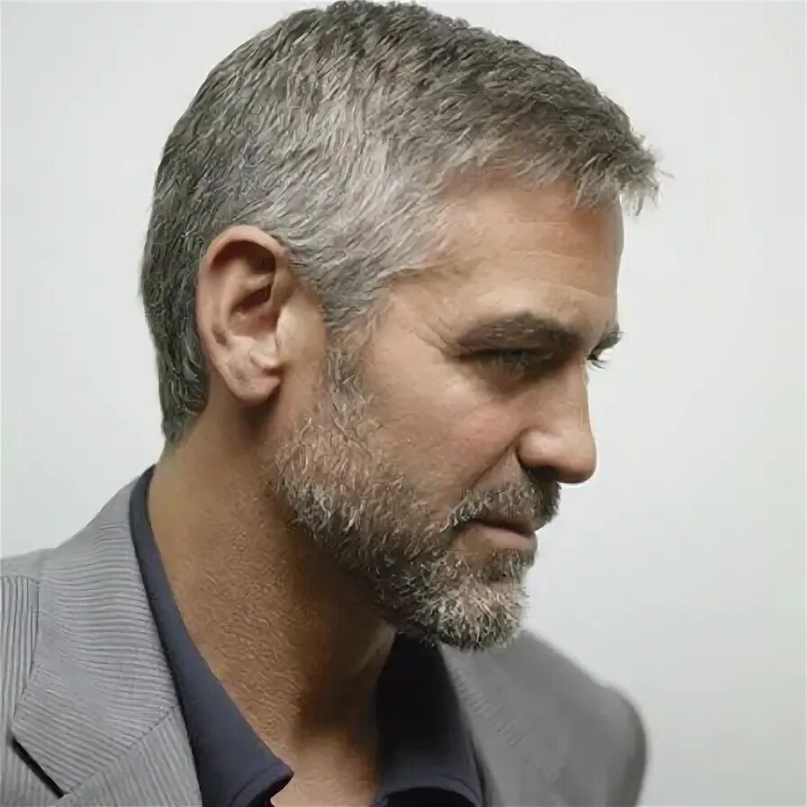 Прическа за 40 лет мужская George Clooney Haircuts for men, Mens hairstyles, Salt and pepper hair