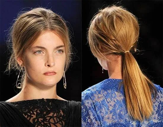 Прическа закрывающая уши длинные волосы 100 Ponytail Hairstyles for All Hair Lengths Low ponytail hairstyles, Peinados h